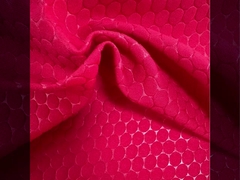 75D * 150D brushed twill peach skin velvet, dyed, 3D embossed, waterproof