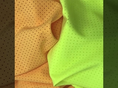 90% Polyester 8% Spandex Elastic Outdoor Fabric 178gsm Diamond Patterned Pearl Dots Four Sided